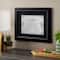 8.5" x 11" Black Document Frame with Mat by Studio Décor®
